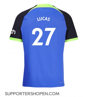 Tottenham Hotspur Lucas Moura #27 Borta Matchtröja 2022-23 Kortärmad